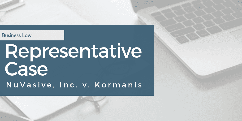 NuVasive, Inc. v. Kormanis