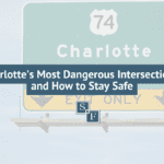 Independence Boulevard traffic in Charlotte NC