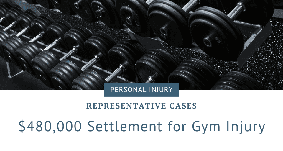 gym injury premises liability North Carolina
